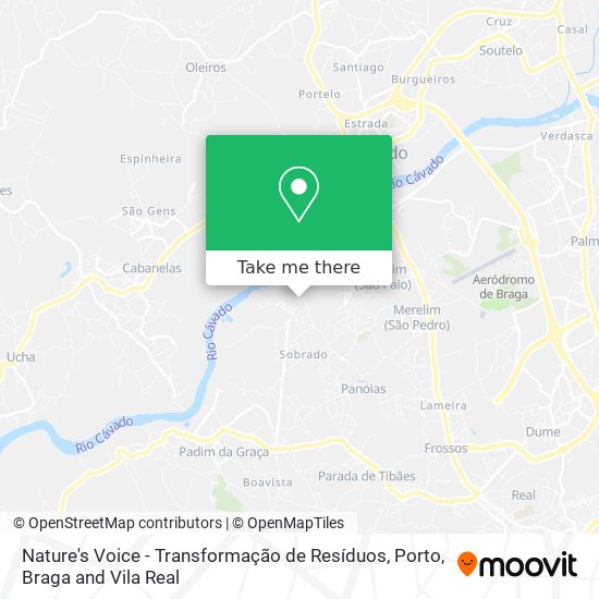 Nature's Voice - Transformação de Resíduos map