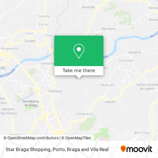 Star Braga Shopping map