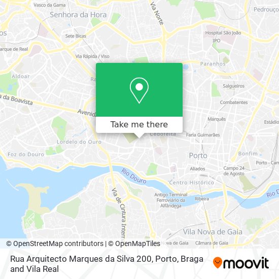 Rua Arquitecto Marques da Silva 200 map