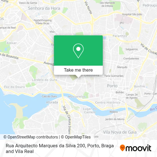 Rua Arquitecto Marques da Silva 200 map