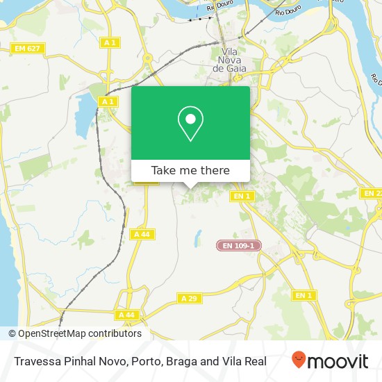 Travessa Pinhal Novo map