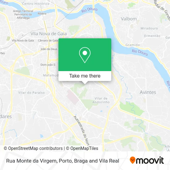 Rua Monte da Virgem map