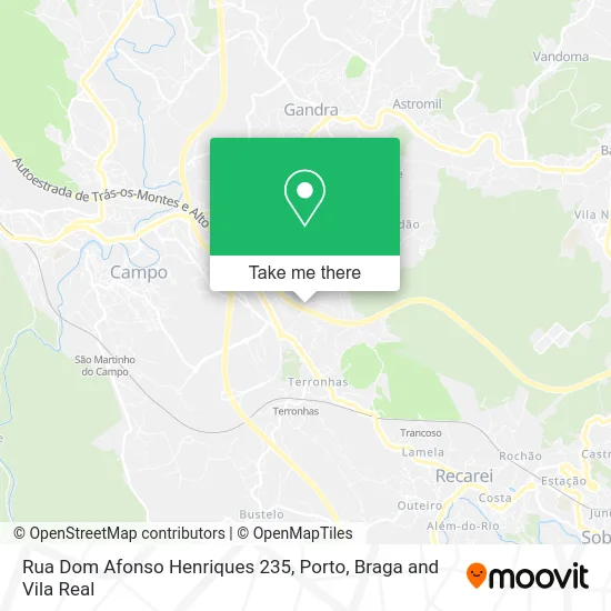 Rua Dom Afonso Henriques 235 map