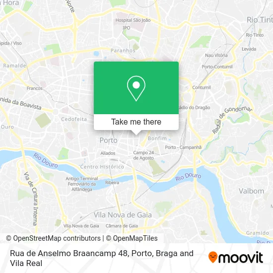 Rua de Anselmo Braancamp 48 map