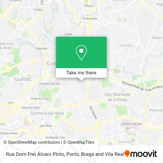 Rua Dom Frei Álvaro Pinto map