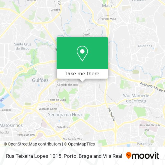 Rua Teixeira Lopes 1015 map