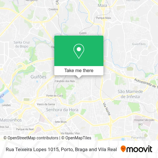 Rua Teixeira Lopes 1015 map