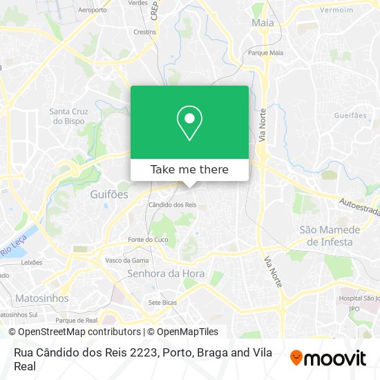 Rua Cândido dos Reis 2223 map