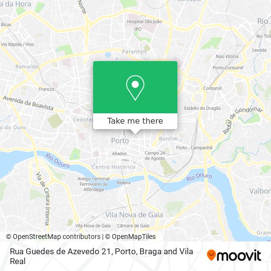 Rua Guedes de Azevedo 21 map