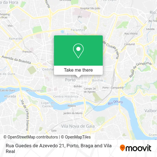 Rua Guedes de Azevedo 21 map