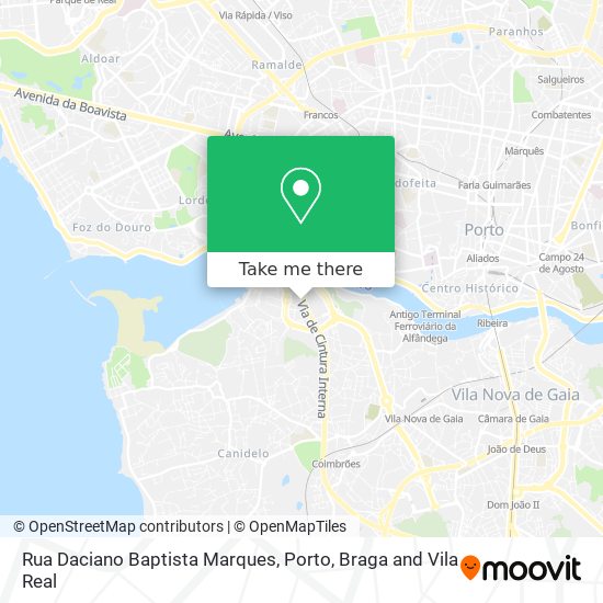 Rua Daciano Baptista Marques map