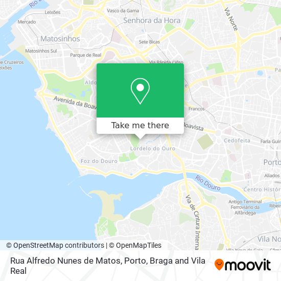 Rua Alfredo Nunes de Matos map