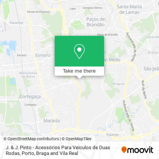 J. & J. Pinto - Acessórios Para Veículos de Duas Rodas map