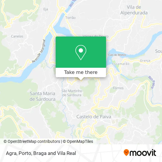 Agra map