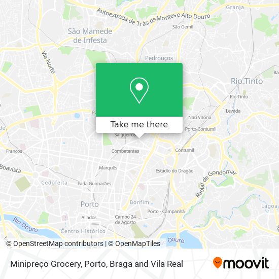 Minipreço Grocery mapa