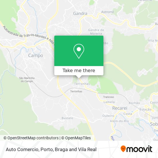 Auto Comercio map