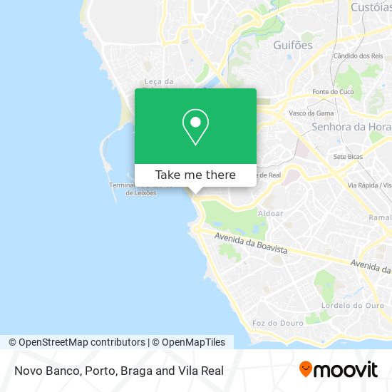 Novo Banco map