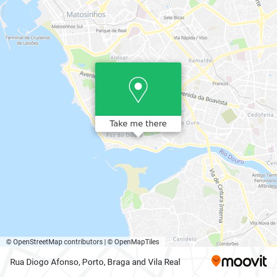 Rua Diogo Afonso map