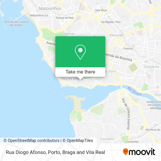 Rua Diogo Afonso map