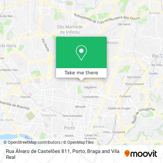 Rua Álvaro de Castelões 811 mapa