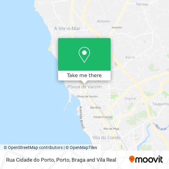Rua Cidade do Porto map