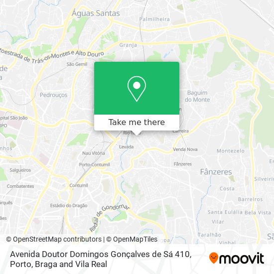 Avenida Doutor Domingos Gonçalves de Sá 410 map