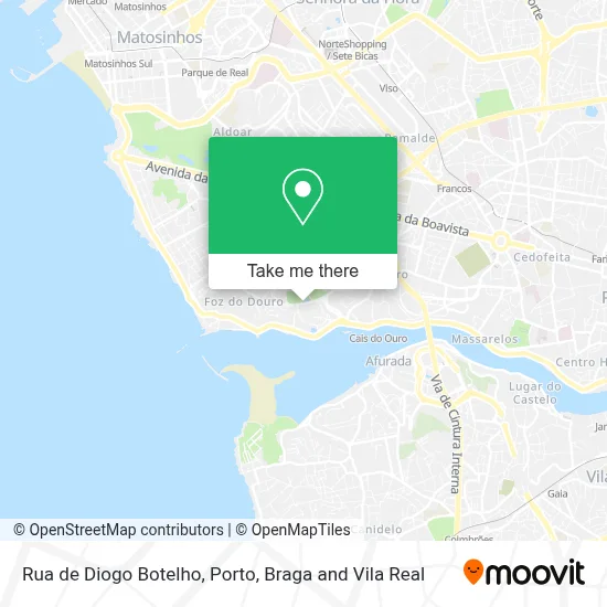 Rua de Diogo Botelho map