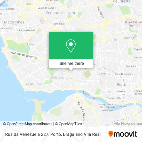 Rua da Venezuela 227 map