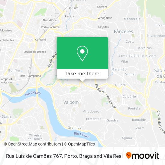 Rua Luis de Camões 767 map