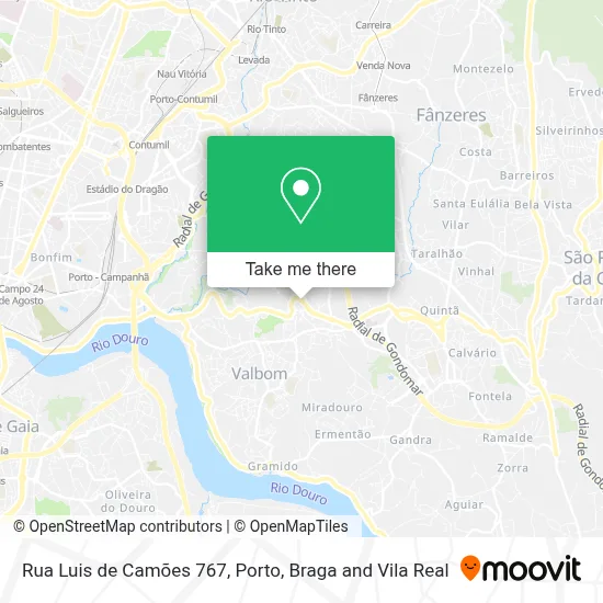 Rua Luis de Camões 767 map