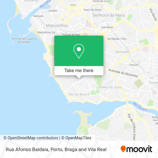 Rua Afonso Baldaia map