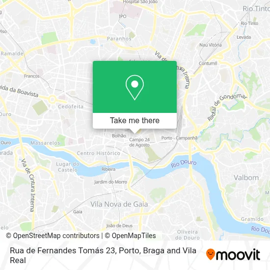 Rua de Fernandes Tomás 23 map