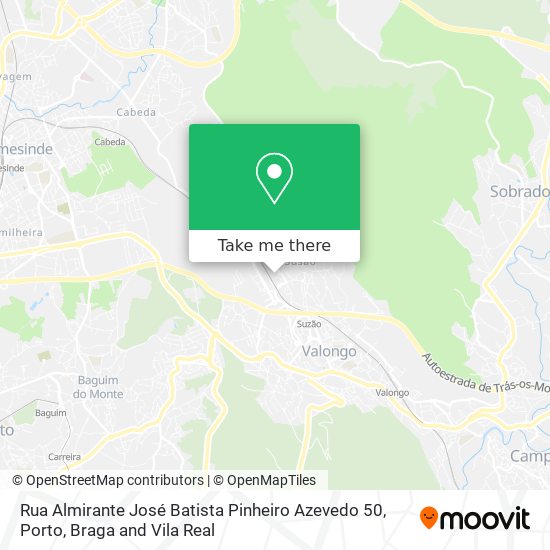 Rua Almirante José Batista Pinheiro Azevedo 50 map