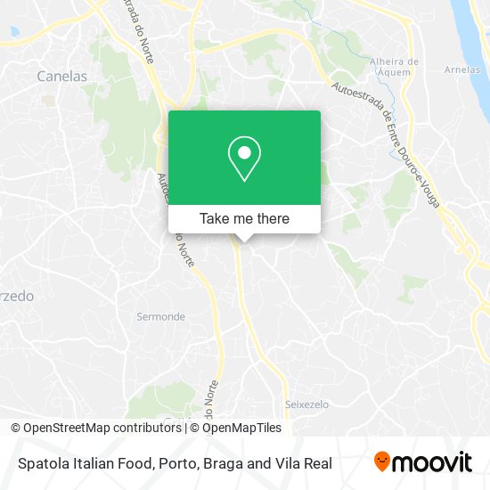 Spatola Italian Food map