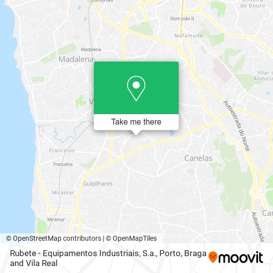 Rubete - Equipamentos Industriais, S.a. mapa