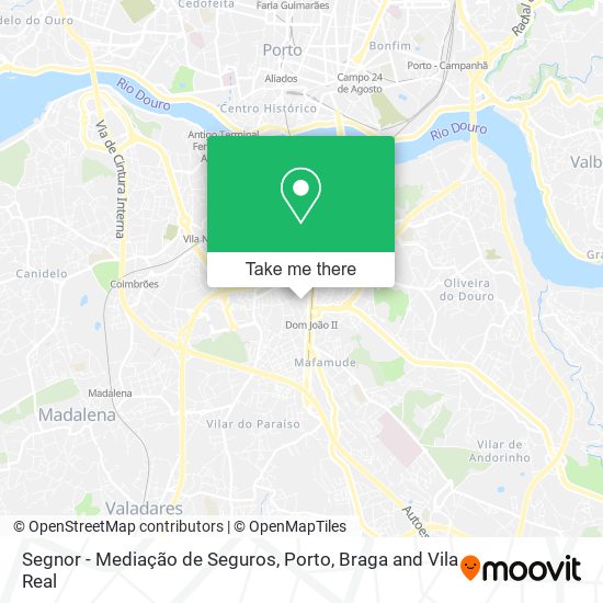 Segnor - Mediação de Seguros map