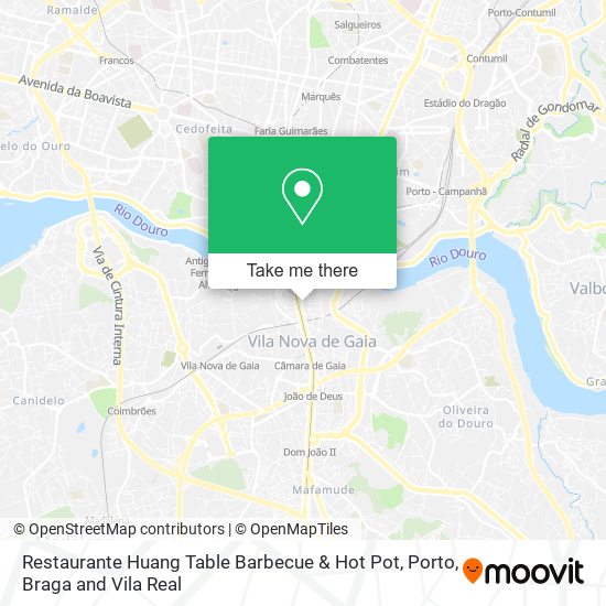 Restaurante Huang Table Barbecue & Hot Pot mapa