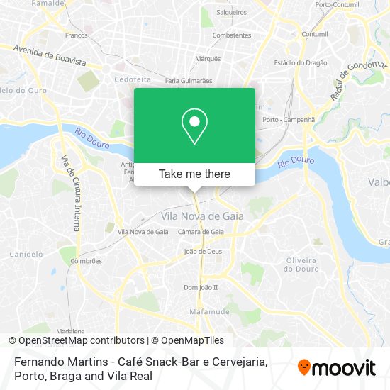 Fernando Martins - Café Snack-Bar e Cervejaria map