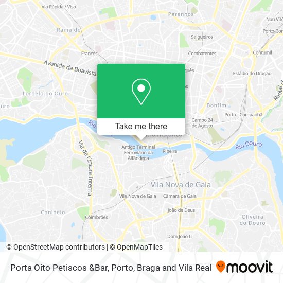 Porta Oito Petiscos &Bar map