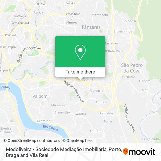 Medoliveira - Sociedade Mediação Imobiliária map