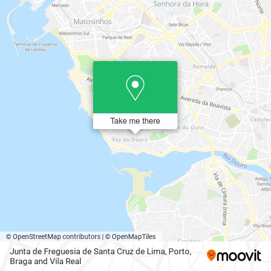 Junta de Freguesia de Santa Cruz de Lima map
