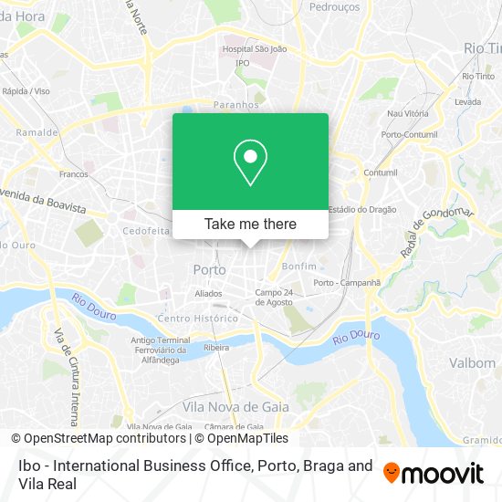 Ibo - International Business Office map