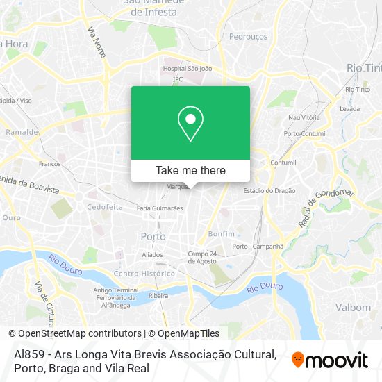 Al859 - Ars Longa Vita Brevis Associação Cultural map