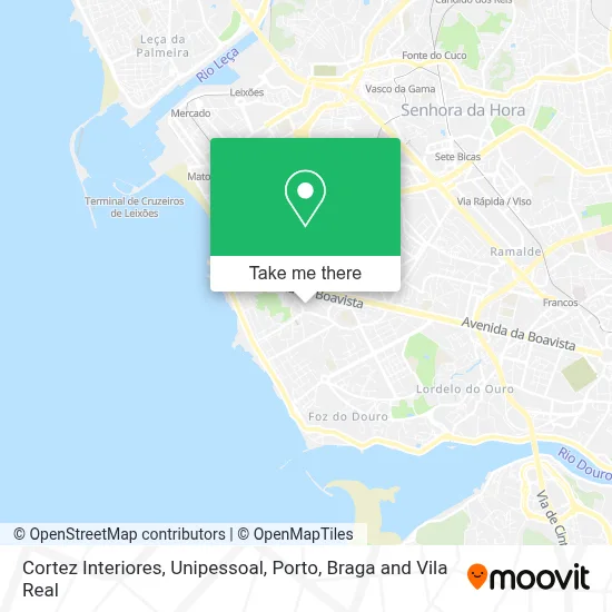 Cortez Interiores, Unipessoal map