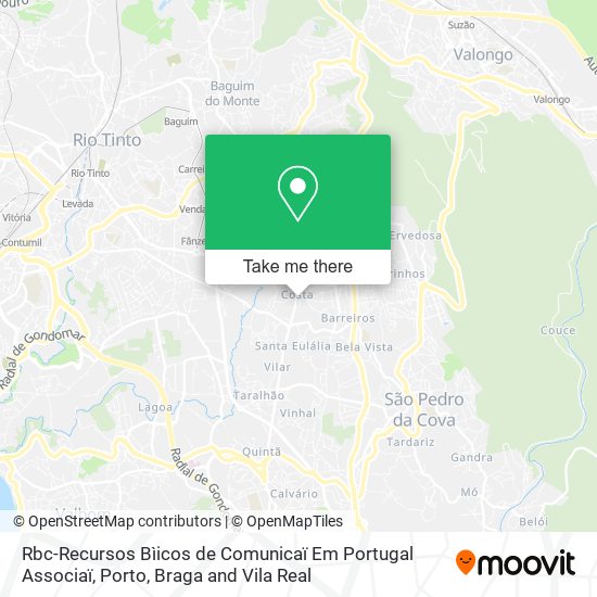 Rbc-Recursos Bìicos de Comunicaï Em Portugal Associaï map