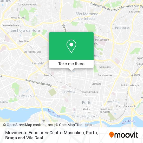 Movimento Focolares-Centro Masculino map