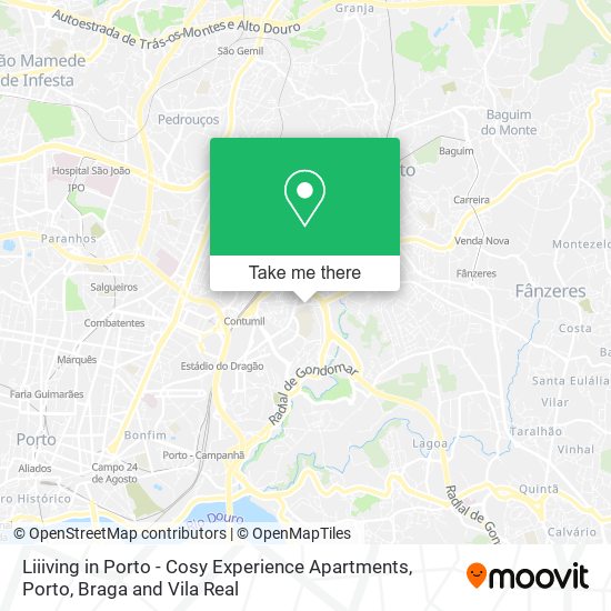 Liiiving in Porto - Cosy Experience Apartments mapa