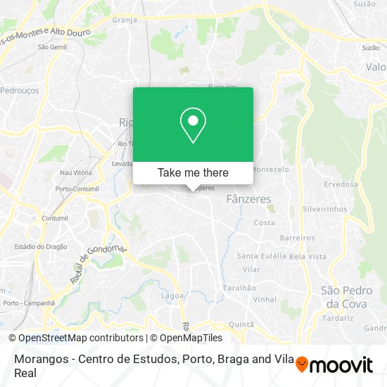 Morangos - Centro de Estudos map