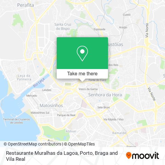 Restaurante Muralhas da Lagoa map
