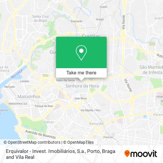 Erquivalor - Invest. Imobiliários, S.a. map